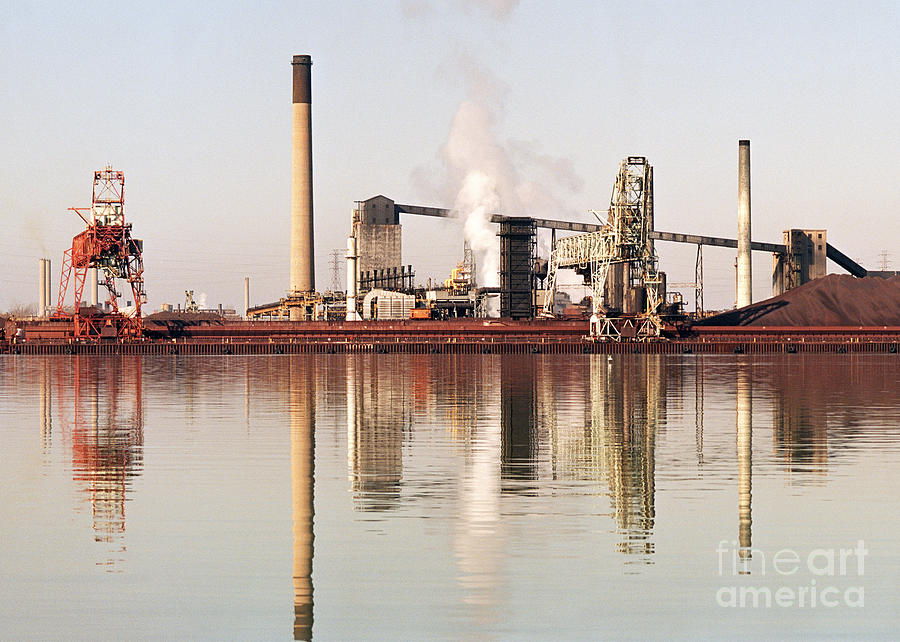 Zug Island on the Detroit River # 1. Photograph by Peter Tkacz - Fine ...