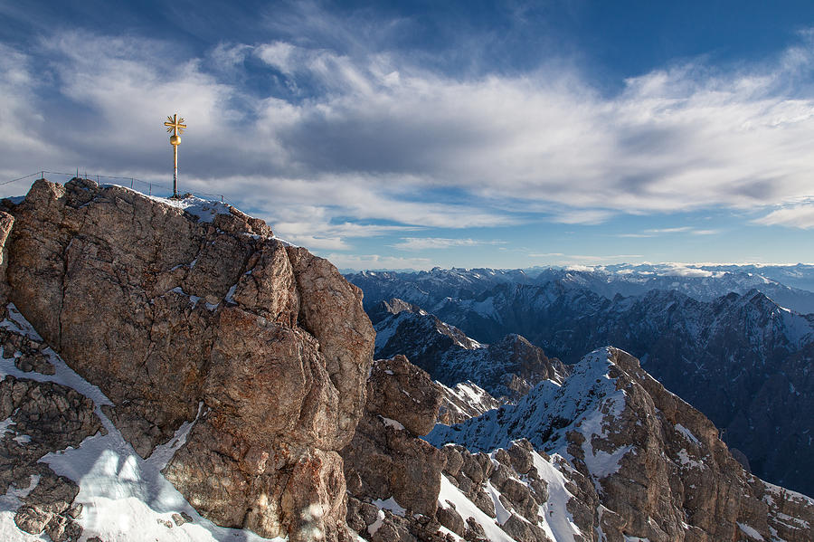 Zugspitze  Photograph by Shirley Radabaugh