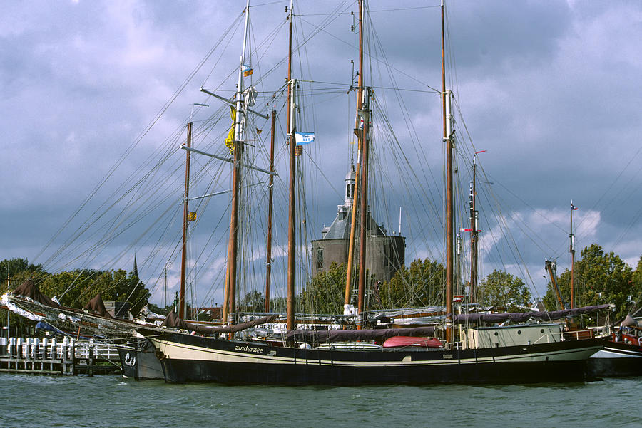 Boat Photograph - Zuiderzee by Roderick Bley