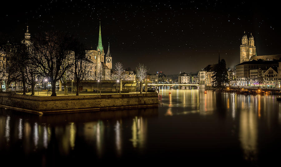 City Photograph - Zurich by Petros Mitropoulos