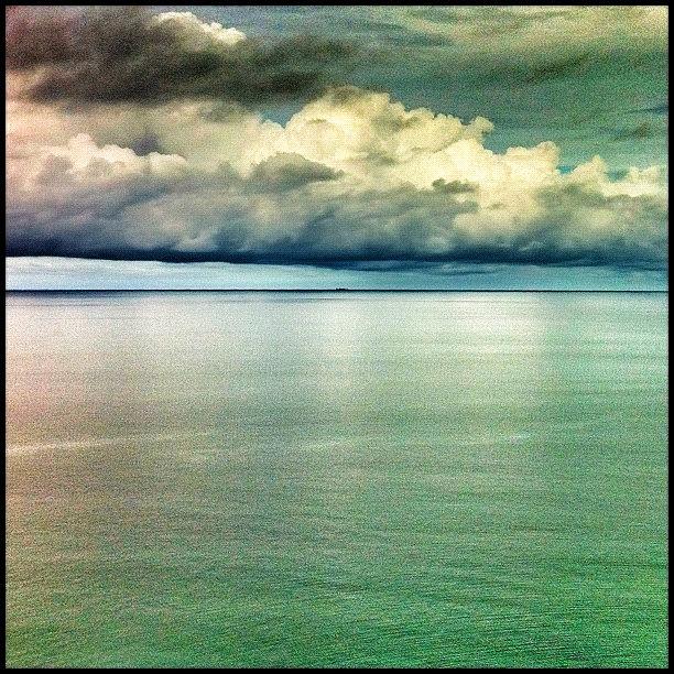 Instagram Photograph -  ... Todays Weather In The Coral Sea by Brian Cassey