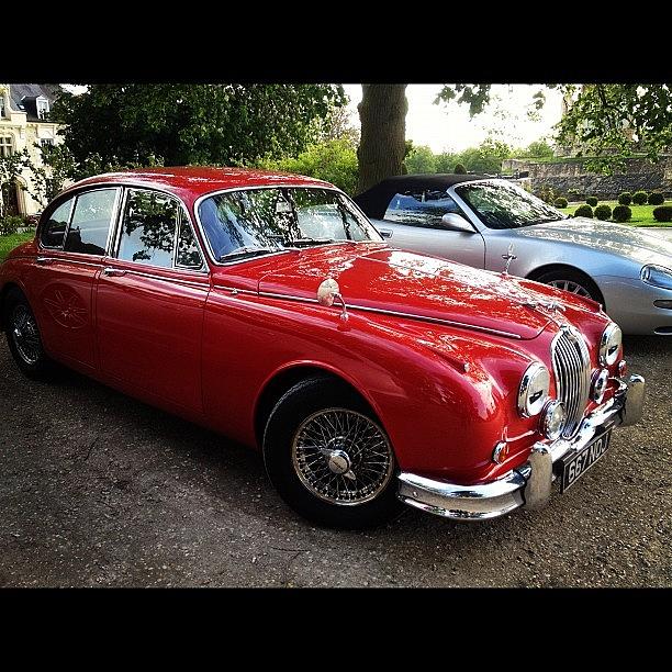 ... And A Vintage Jaguar! Photograph by Maddie Madwolfie