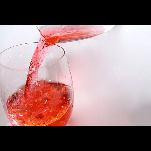 Wine Photograph - - Anyone Care For A Drink? #water #red by Anthony Wang