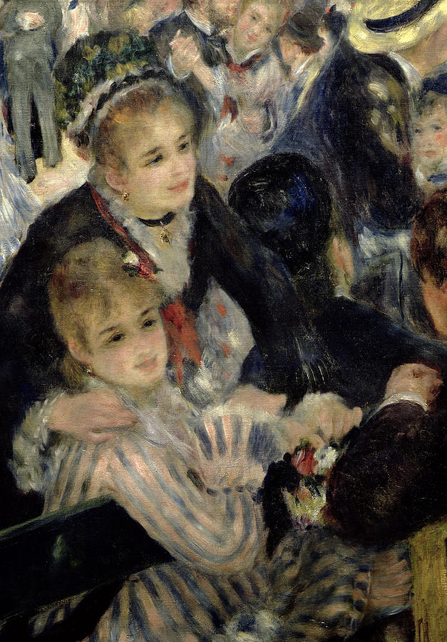 Pierre Auguste Renoir Painting -  Ball at the Moulin de la Galette by Pierre Auguste Renoir