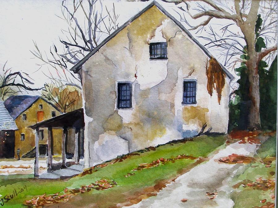   Batsto Post Office Painting by Judith Scull