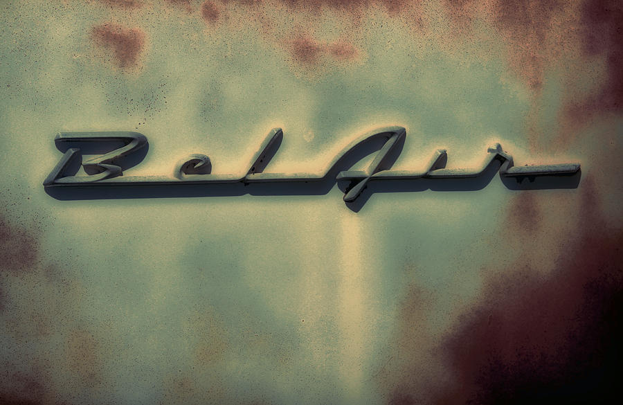  Bel Air Insignia Signage III Photograph by Tony Grider