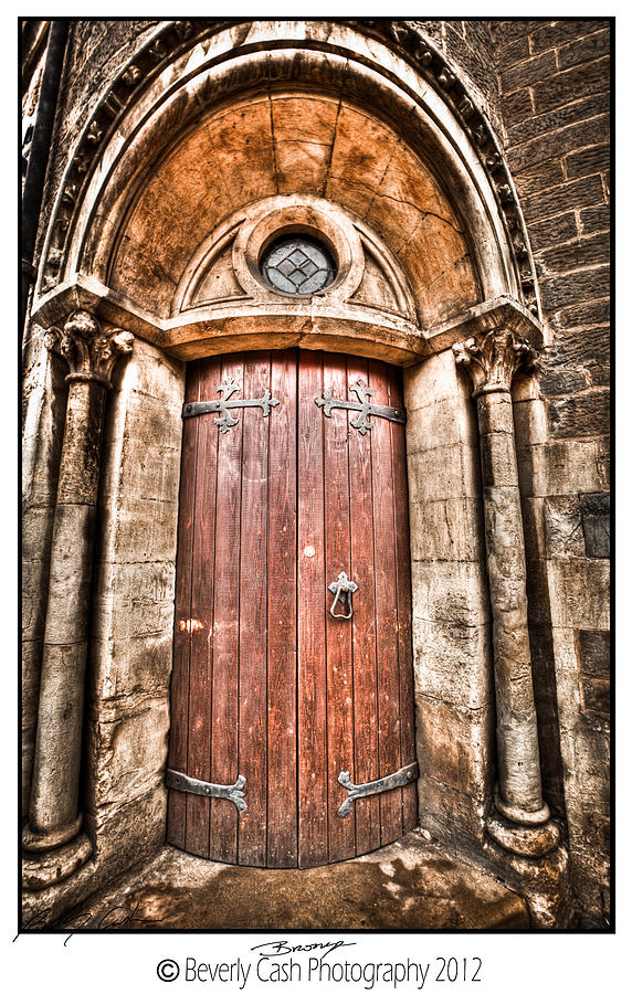  Bronze - Old Door Photograph by B Cash