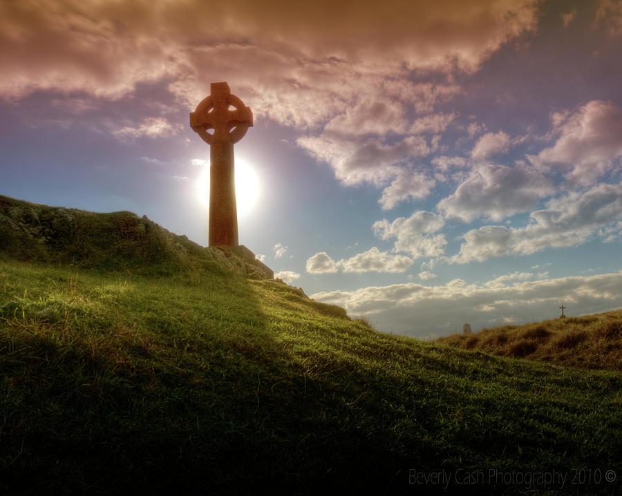  Celtic Cross Photograph by B Cash