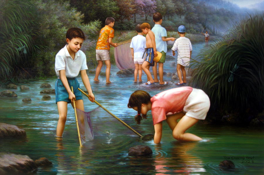  Childhood Painting by Yoo Choong Yeul