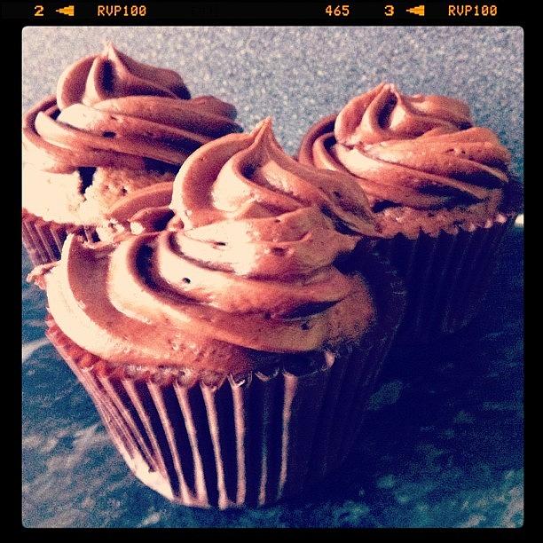 Chocolate Still Life Photograph - # Cupcakes Mmm by Sam Cottenden