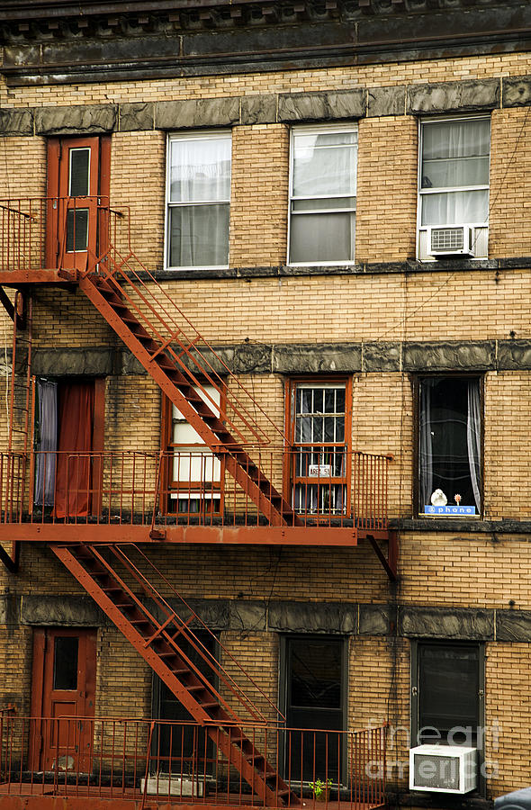  Fire Escapes - NYC Photograph by Madeline Ellis