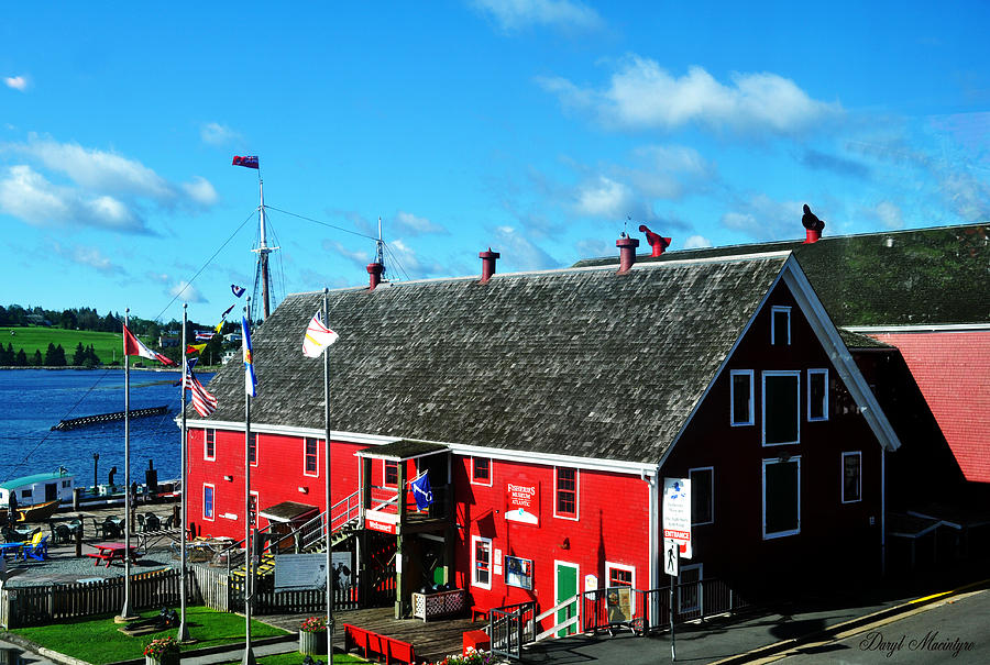 Old Town Lunenburg Photograph -  Fisheries Museum of the Atlantic by Daryl Macintyre