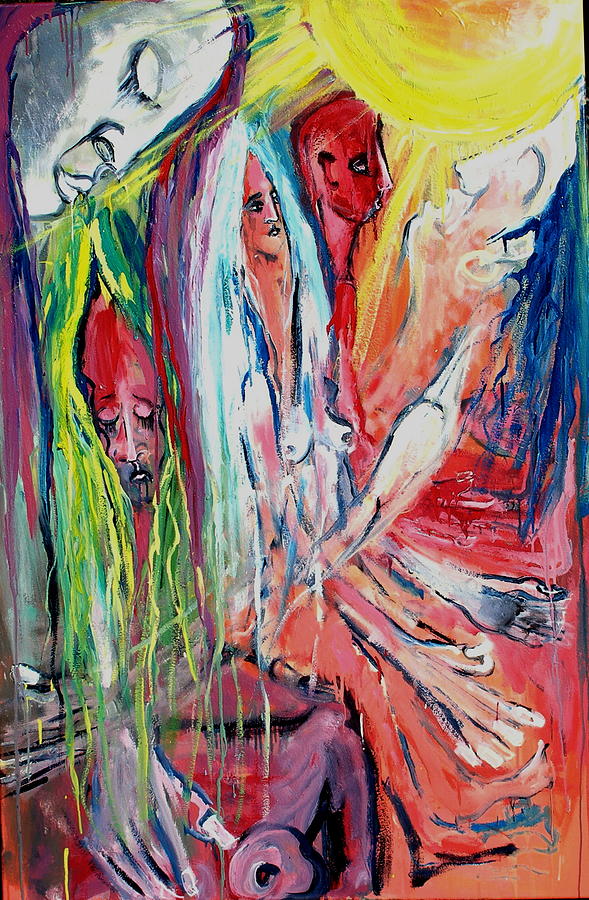 Nude Painting -  Infidels by Kenneth Agnello