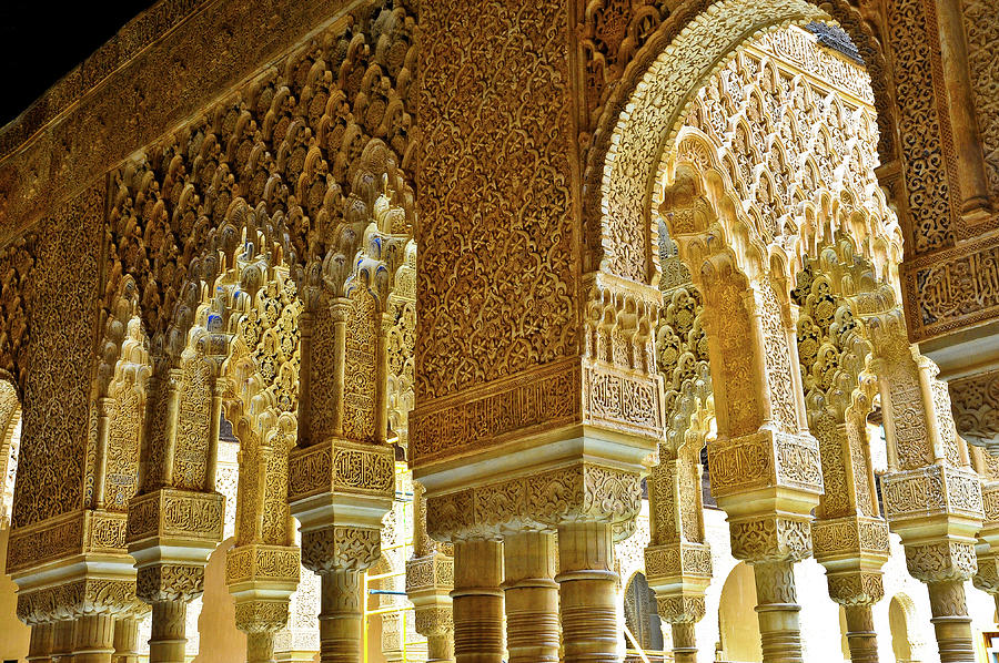  Inside The Alhambra Photograph by Harry Spitz