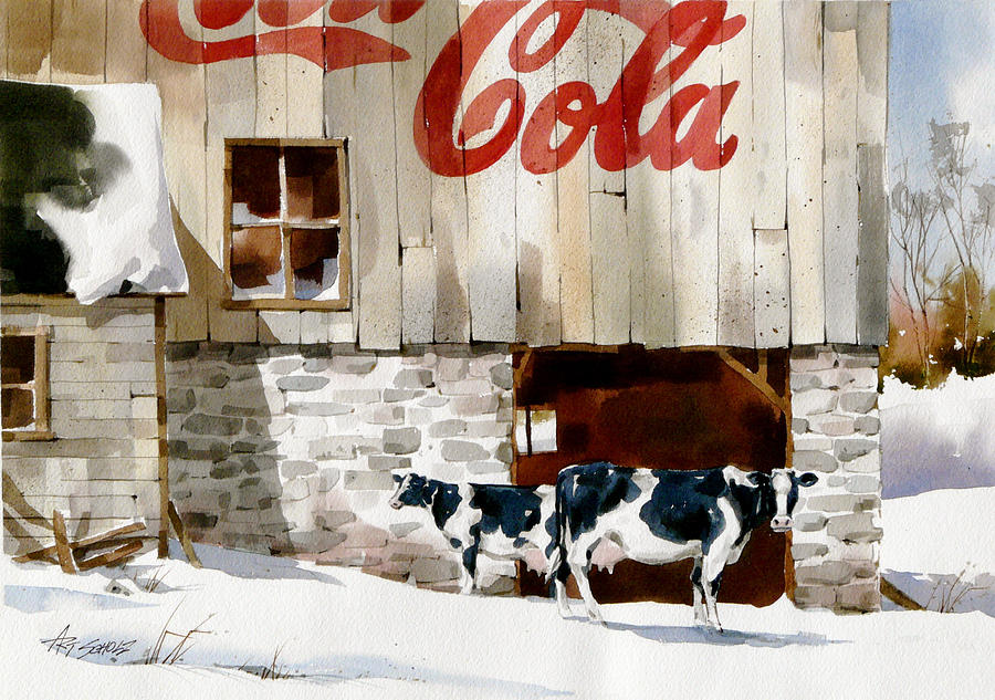   Milk n Cola Painting by Art Scholz