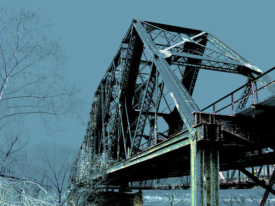  Mississippi River RR Bridge at Memphis Photograph by Lizi Beard-Ward