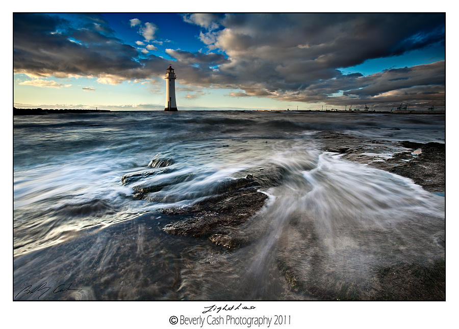  New Brighton Lighthouse Photograph by B Cash