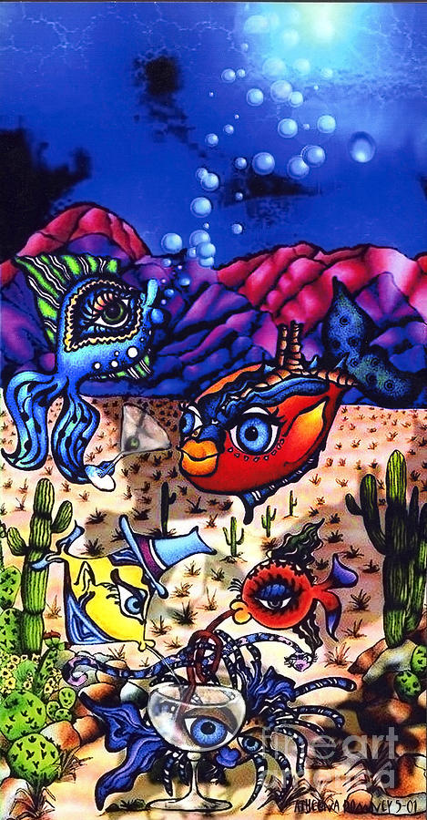  Pacifica in the Desert Digital Art by Atheena Romney