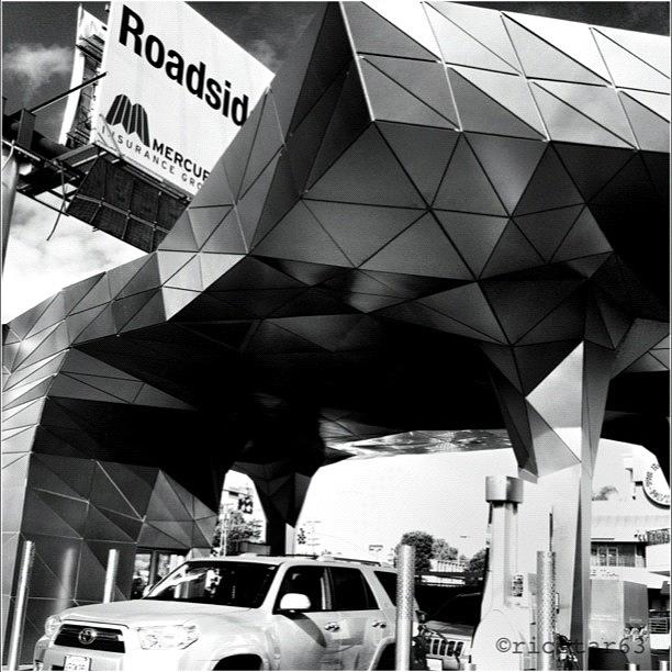Ca Photograph -  #phototoaster#roadside#gas Station#los by Ric Spencer