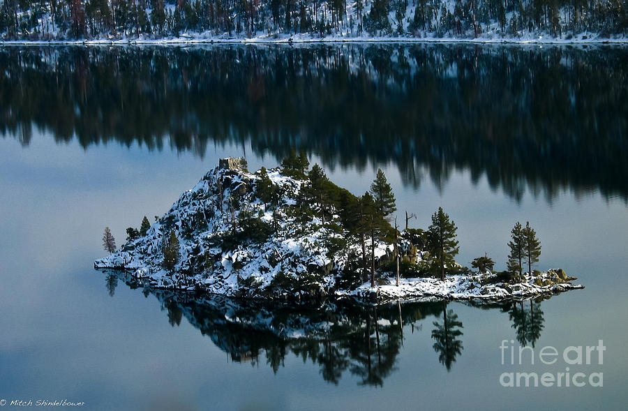  Snow Covered Reflection Photograph by Mitch Shindelbower