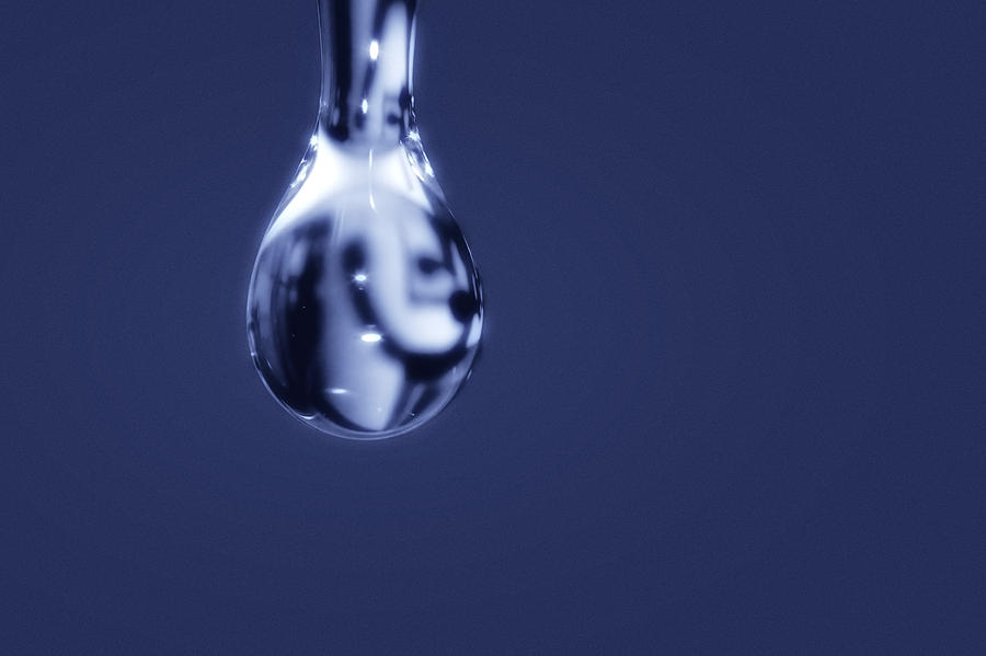  Spakling Water Droplet Photograph by Tracie Schiebel