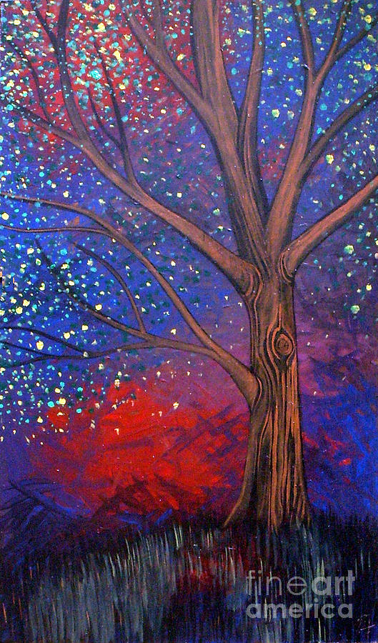  Springs eve Painting by Monica Furlow