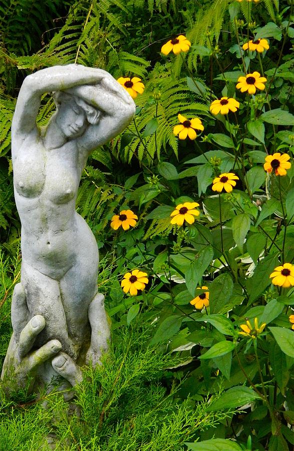 Flower Photograph -  Statuesque Garden   by Randy Rosenberger