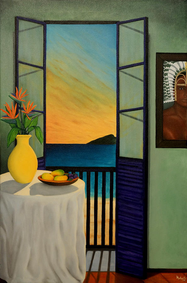  Thursday Island Reflections Painting by Joe Michelli
