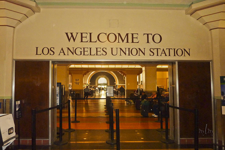  Union Station Los Angeles Photograph by Marie Morrisroe