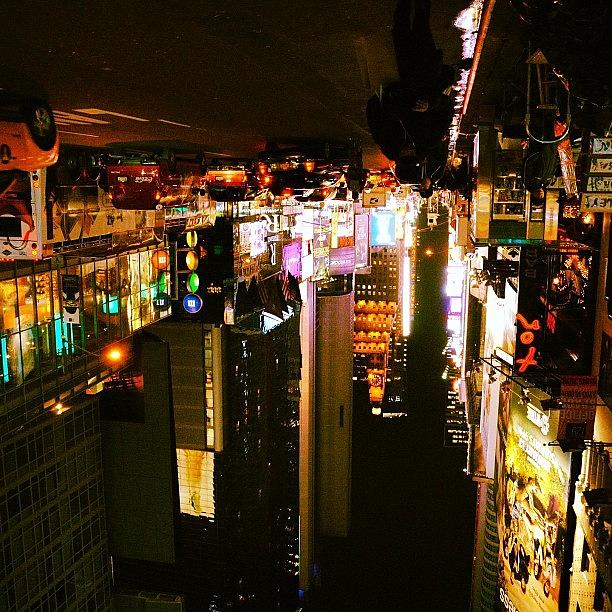 New York City Photograph - -upsidedown-
#upsidedown #nyc #lights by Danielle Naing