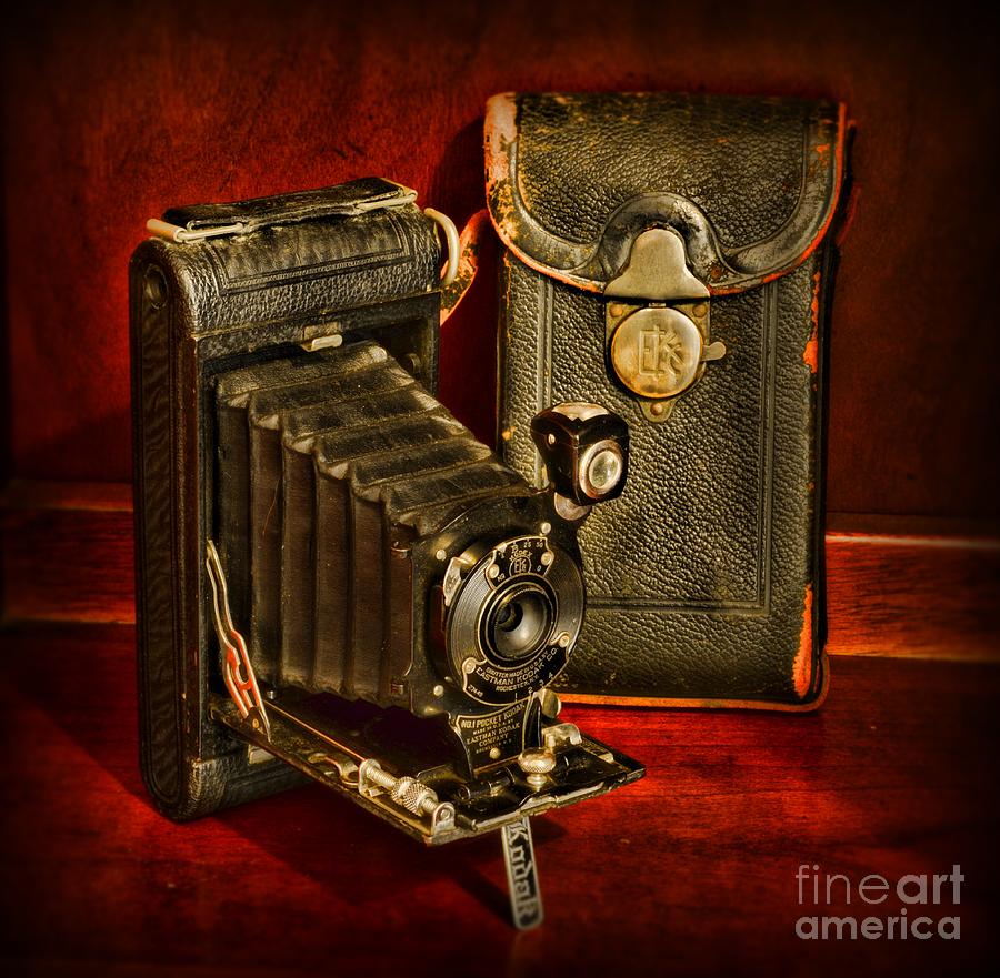  Vintage Pocket Kodak Camera Photograph by Paul Ward