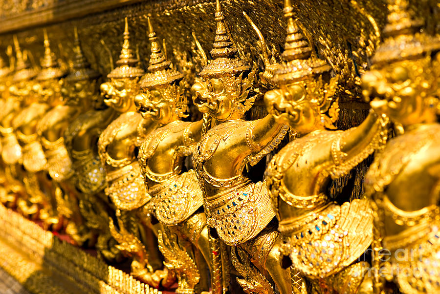 Wat Phra Kaeo Photograph by Luciano Mortula