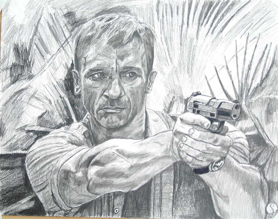 007 Drawing by Robert Link