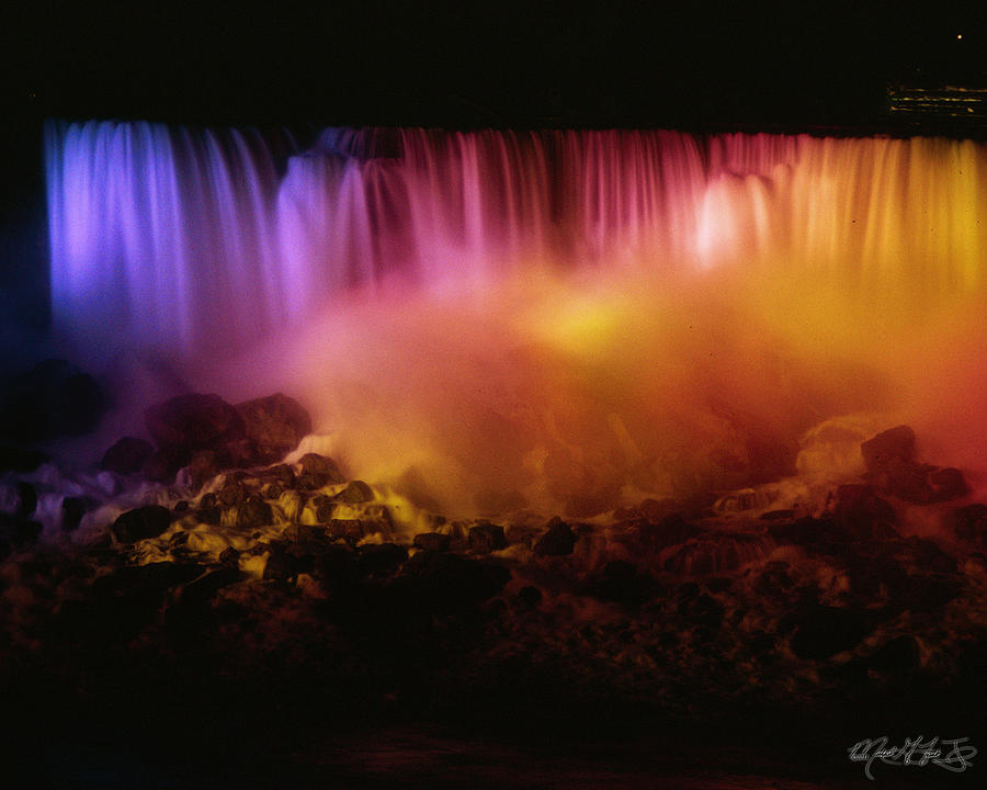 01 Niagara Falls Quiet Thunder Photograph by Michael Frank Jr