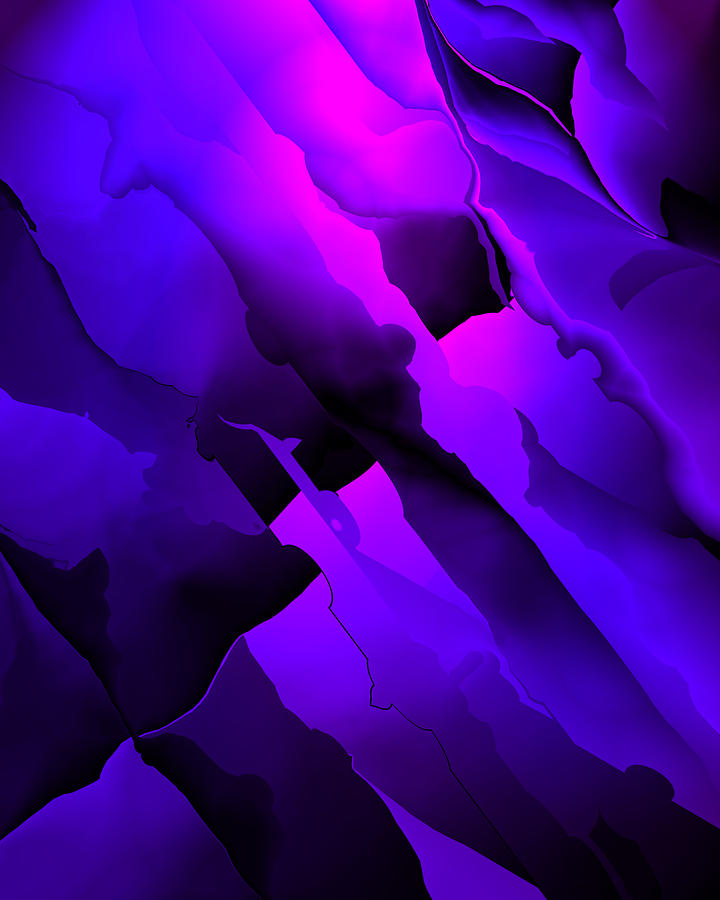 062312 Purples Digital Art by David Lane