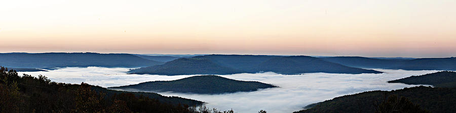 0710-0037 Sunrise at Firetower Road Photograph by Randy Forrester