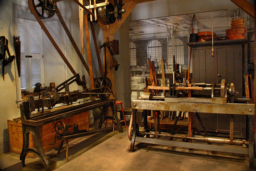 18th Century Machine Shop Photograph by Judi Quelland