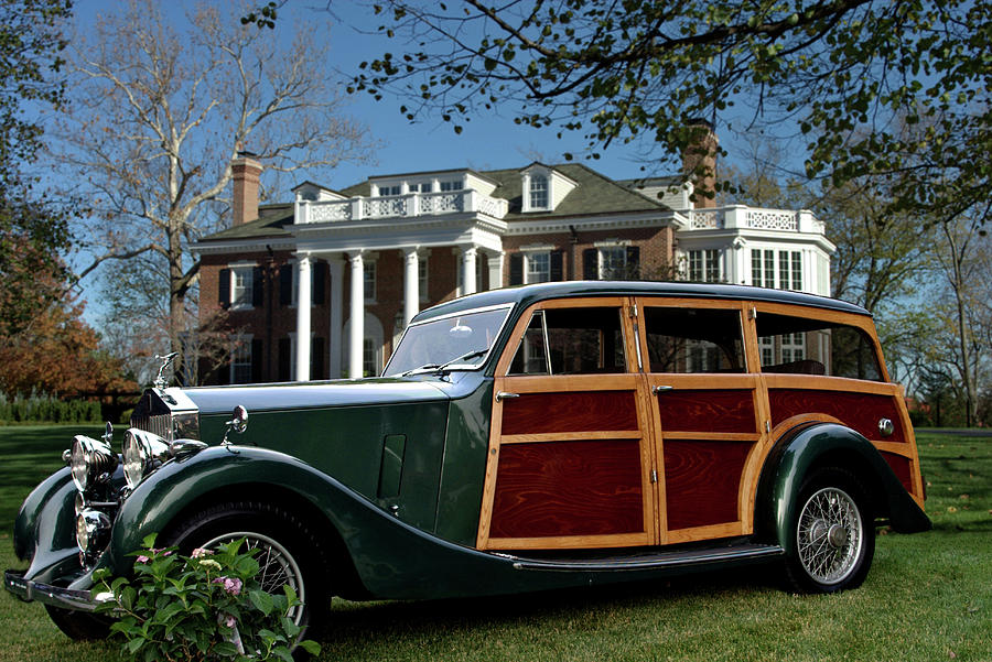 1937 Rolls Royce Chassis Shooting Brake Photograph by Tim McCullough