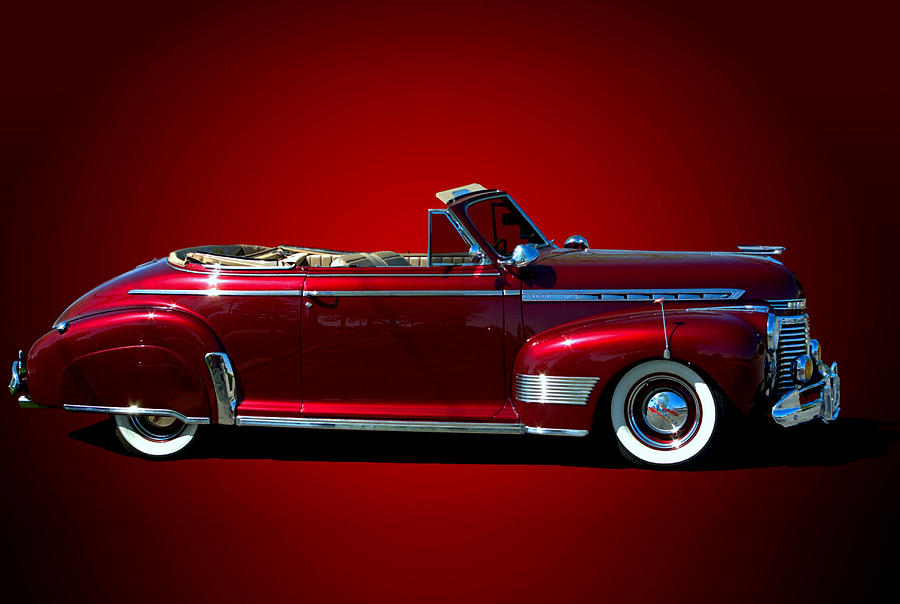 1941 Chevrolet  Special Deluxe Convertible Photograph by Tim McCullough