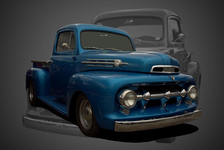 1951 Ford F1 Pickup Truck Photograph by Tim McCullough