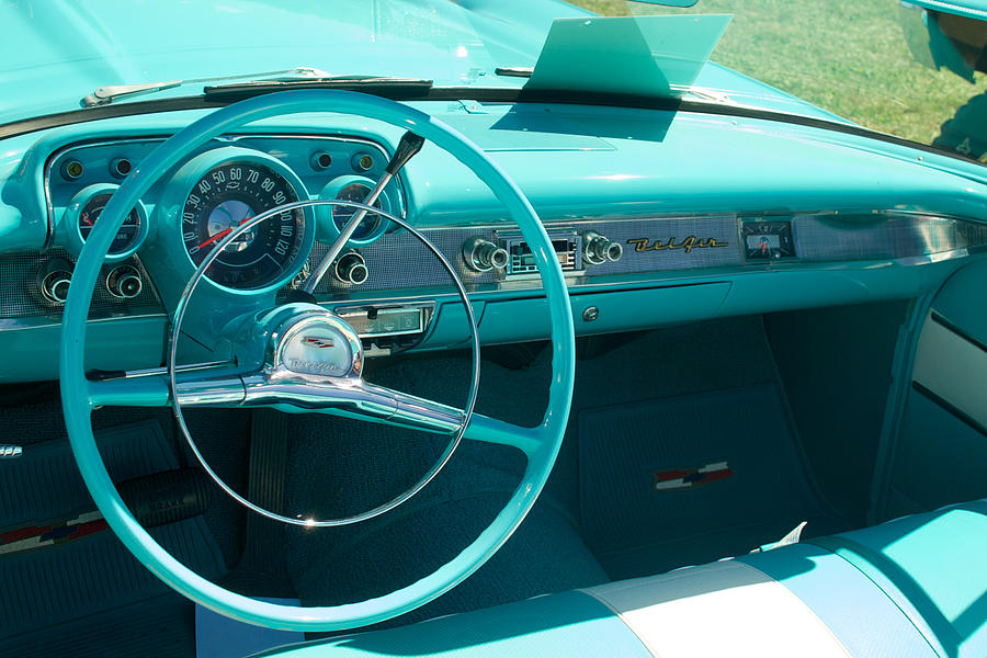 1957 Chevy Convertable Photograph by Mark Dodd