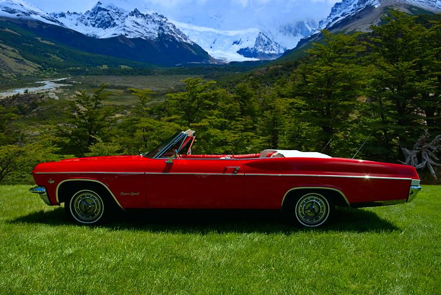 1965 Chevrolet Impala SS Convertible Photograph by Tim McCullough