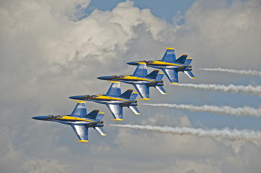 2012 U.S. Navy Blue Angels #1 Photograph by Rick Hartigan