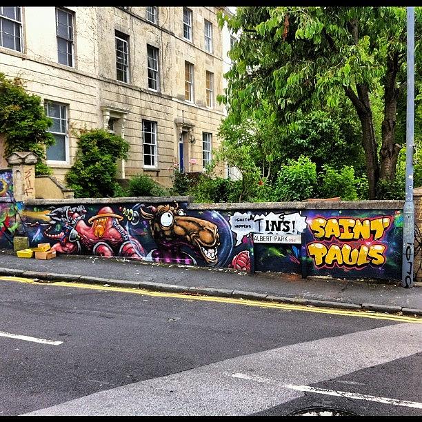 Graffity Photograph - 27/06/12#stpauls #bristolgraffiti #1 by Nigel Brown