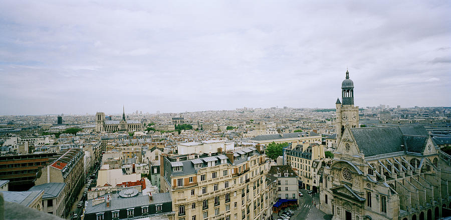 Paris Vista Photograph by Shaun Higson