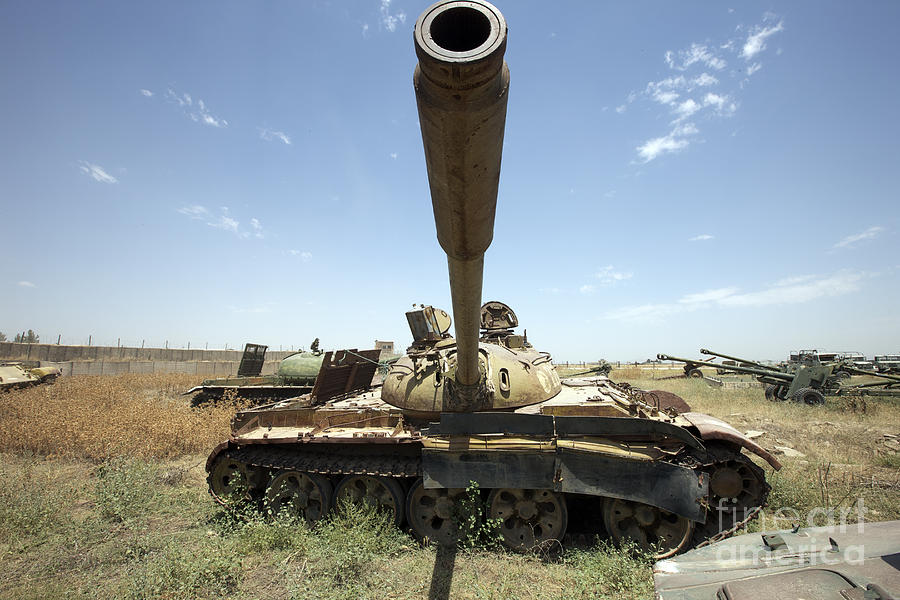 A Russian T 55 Main Battle Tank Photograph By Terry Moore Fine Art