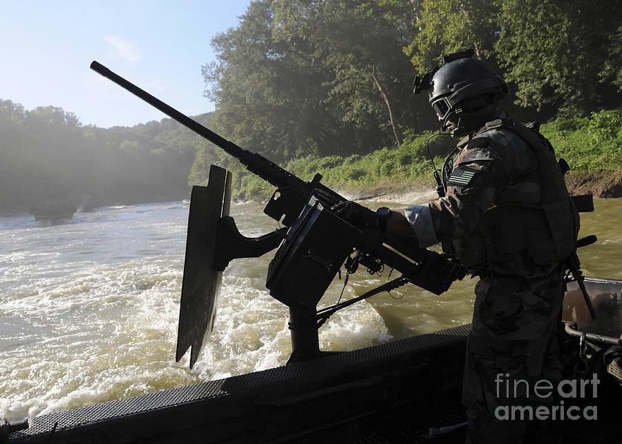 Transportation Photograph - A Special Warfare Combatant-craft #1 by Stocktrek Images