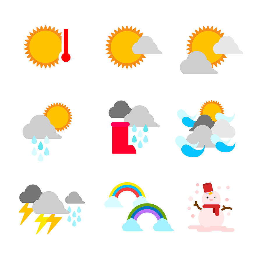 A Variety Of Weather #1 Digital Art by Eastnine Inc.