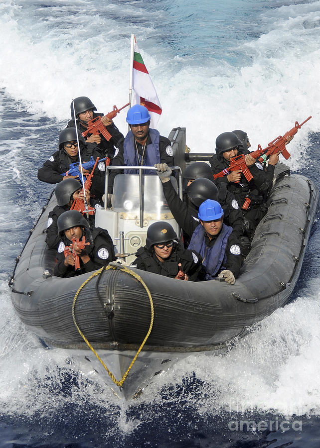 A Visit, Board, Search And Seizure Team Photograph by Stocktrek Images