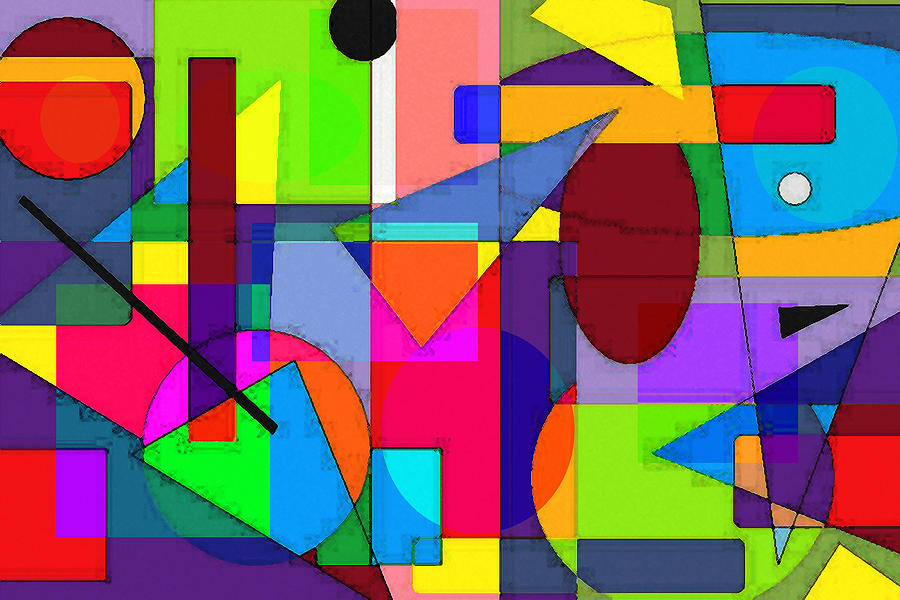Abstract 16 #1 Digital Art by Timothy Bulone